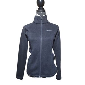 Marmot Polartec Women's Dark Gray Ordesa Fleece Jacket Size Small